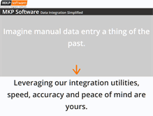 Tablet Screenshot of mkpsoftware.com